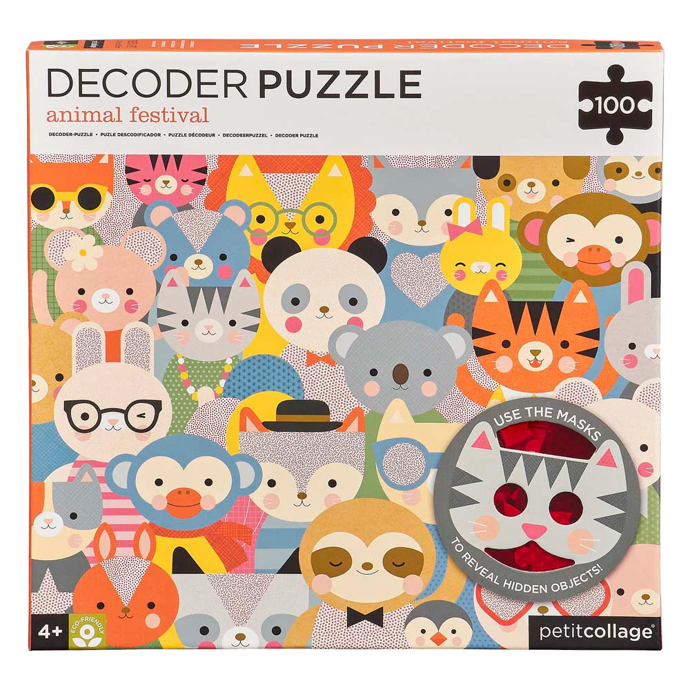 Animal Festival Decoder Puzzle