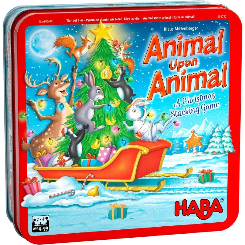 Animal Upon Animal: A Christmas Stacking Game