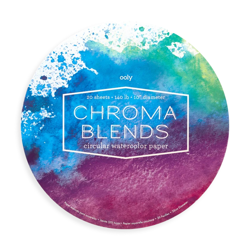 Chroma Blends Circular Watercolor Paper Pad