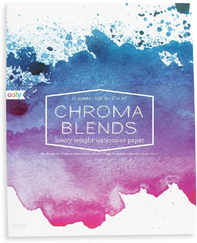 Chroma Blends Watercolor Pad 8" x 10"