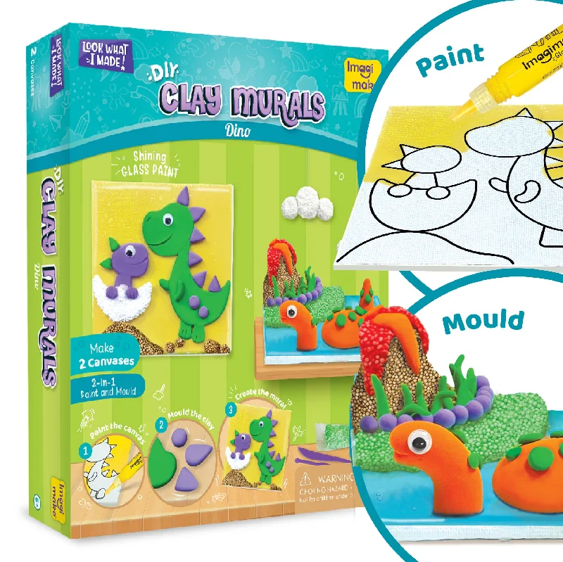 Clay Murals - Dino