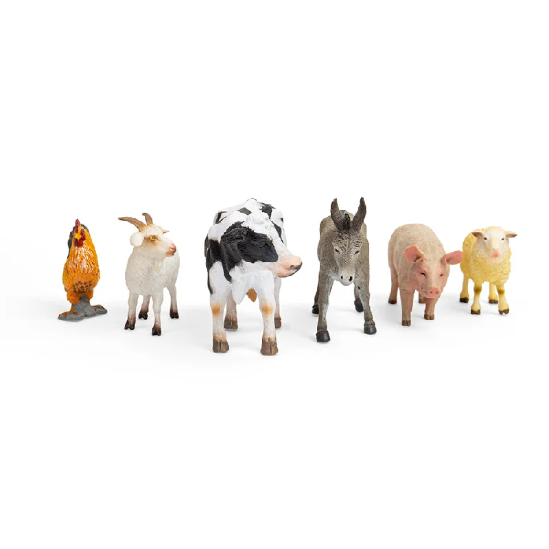 CollectA Farm Figurines Starter Pack - Includes 6 Animals