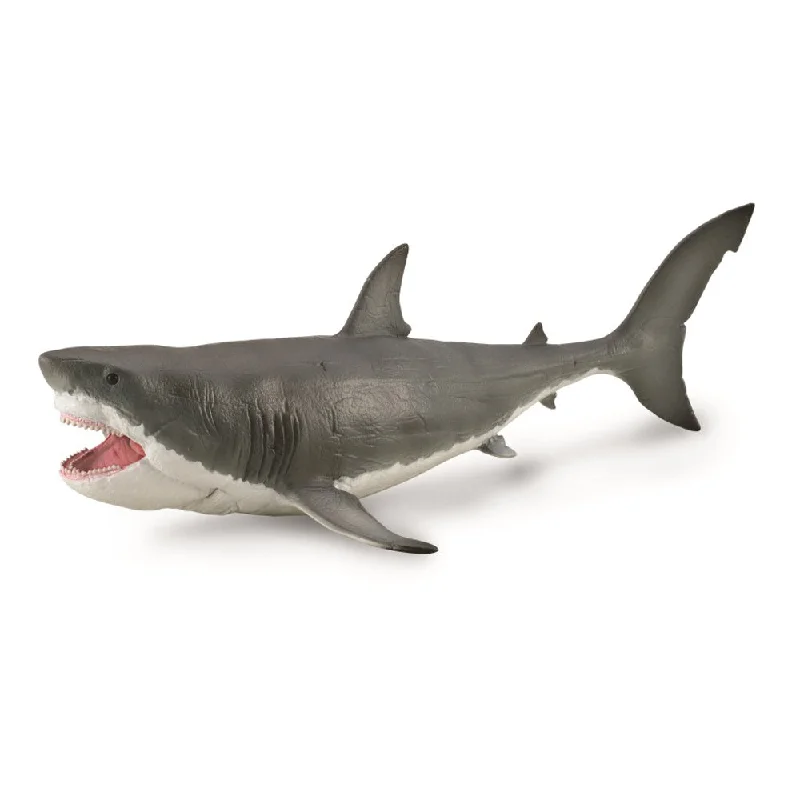 CollectA Megalodon Toy With Movable Jaw, Hand-painted