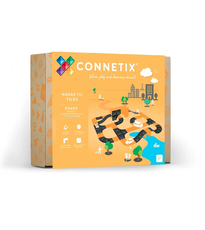 Connetix Tiles 16 pce Ramps & Intersections Pack