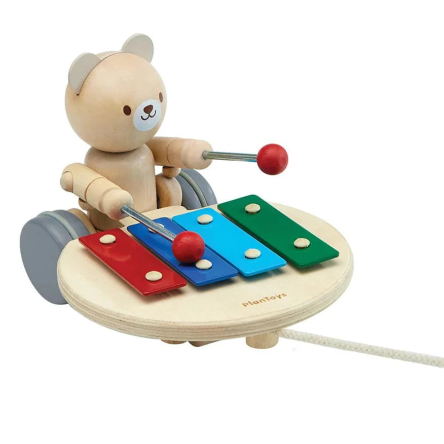 Pull-Along Musical Bear