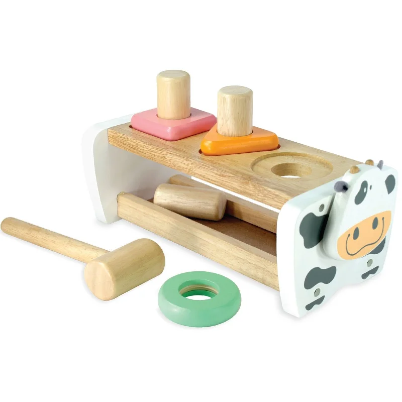 Cow Hammer Bench + Shape Sorter