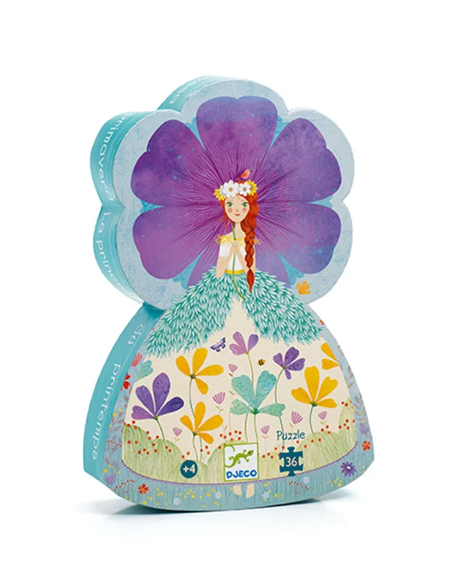 DJECO - SILHOUETTE PUZZLE: THE PRINCESS OF SPRING 36PC