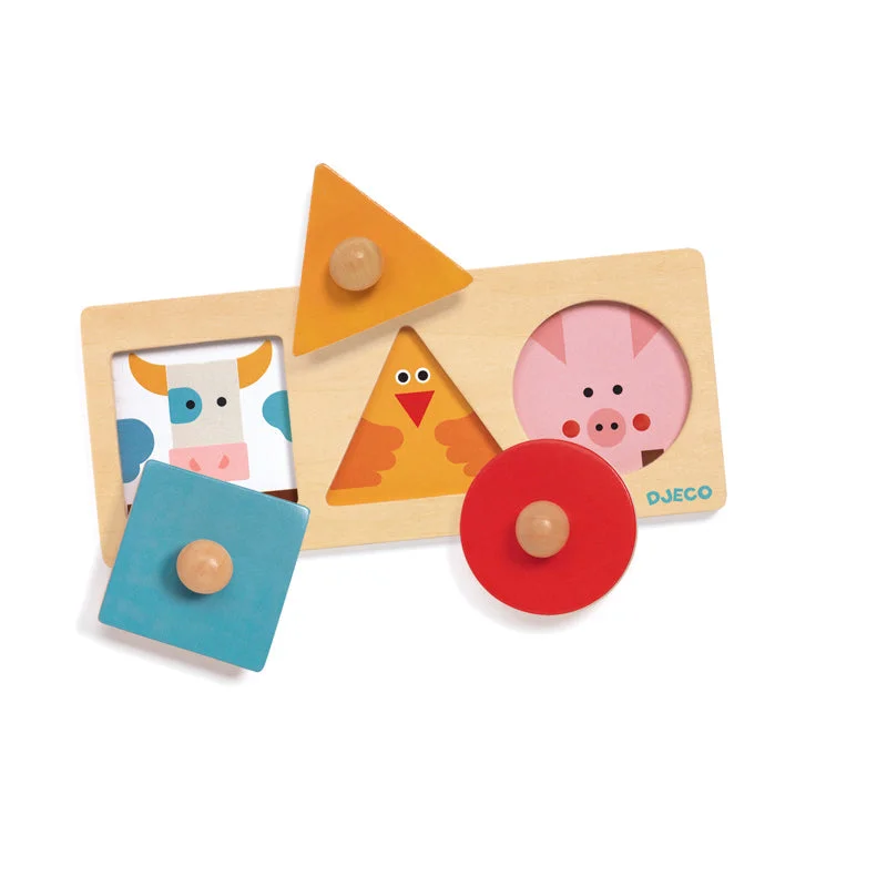 Formabasic Wooden Shape Puzzle