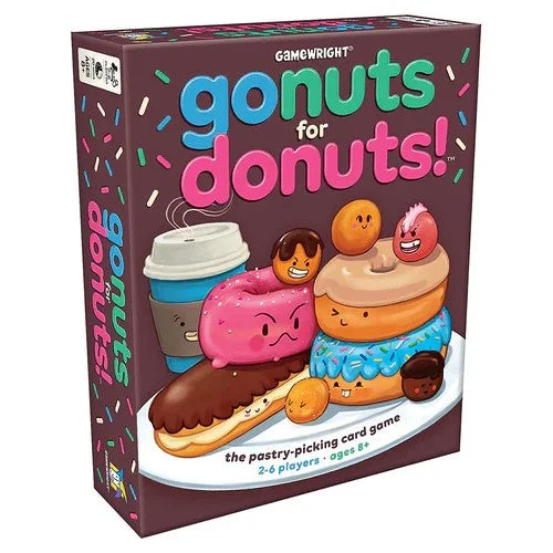 GAMEWRIGHT - CARD GAME: GO NUTS FOR DONUTS