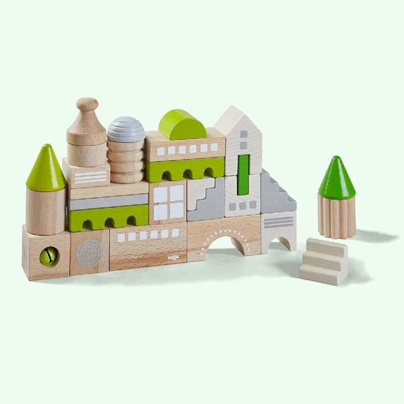 Coburg Wooden Sensory Building Blocks