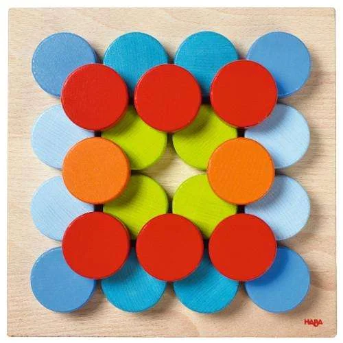 Haba Color Buttons Pegging Game