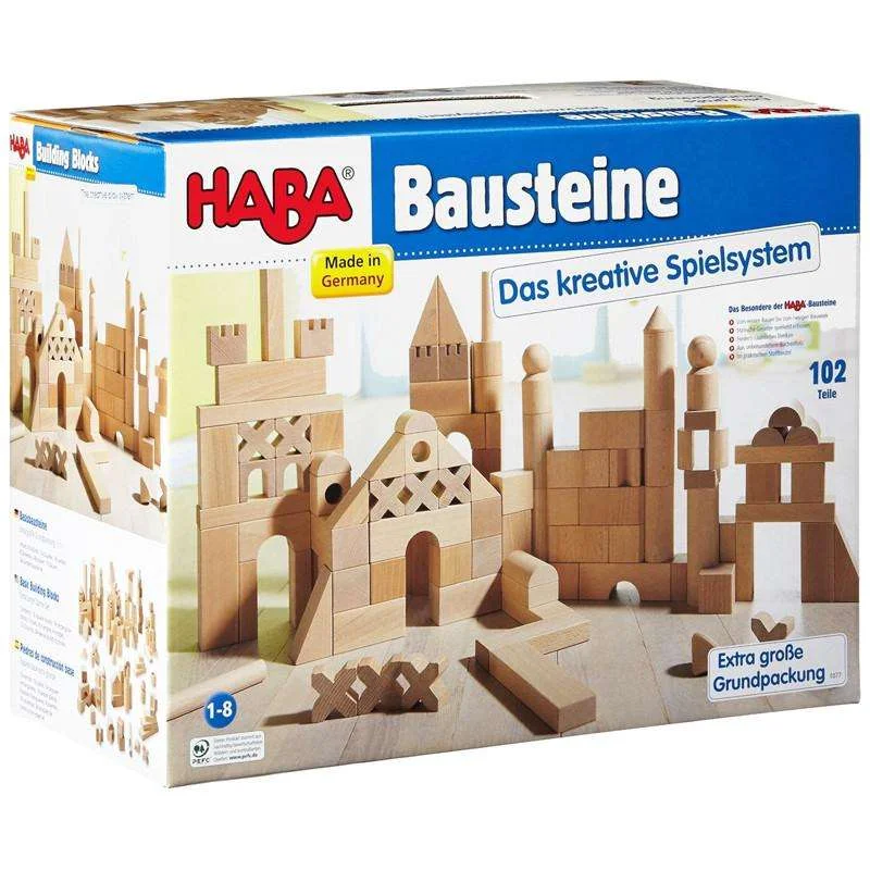 Haba Deluxe Building Blocks XL Set