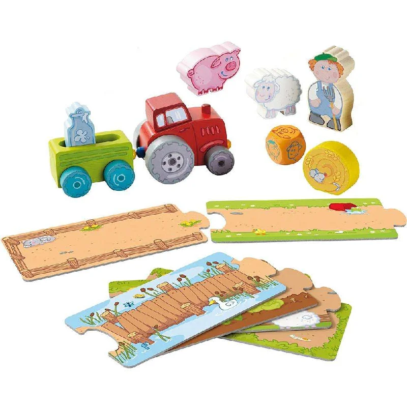 Haba Play Set - Out With The Tractor