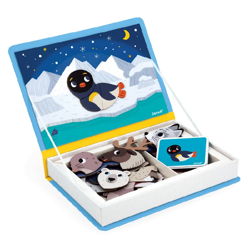 Polar Animals Magnetic Book