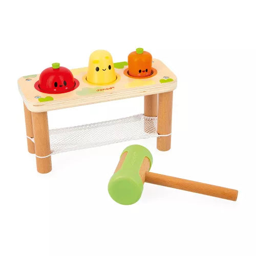 Janod Wooden Tap Tap Vegetables