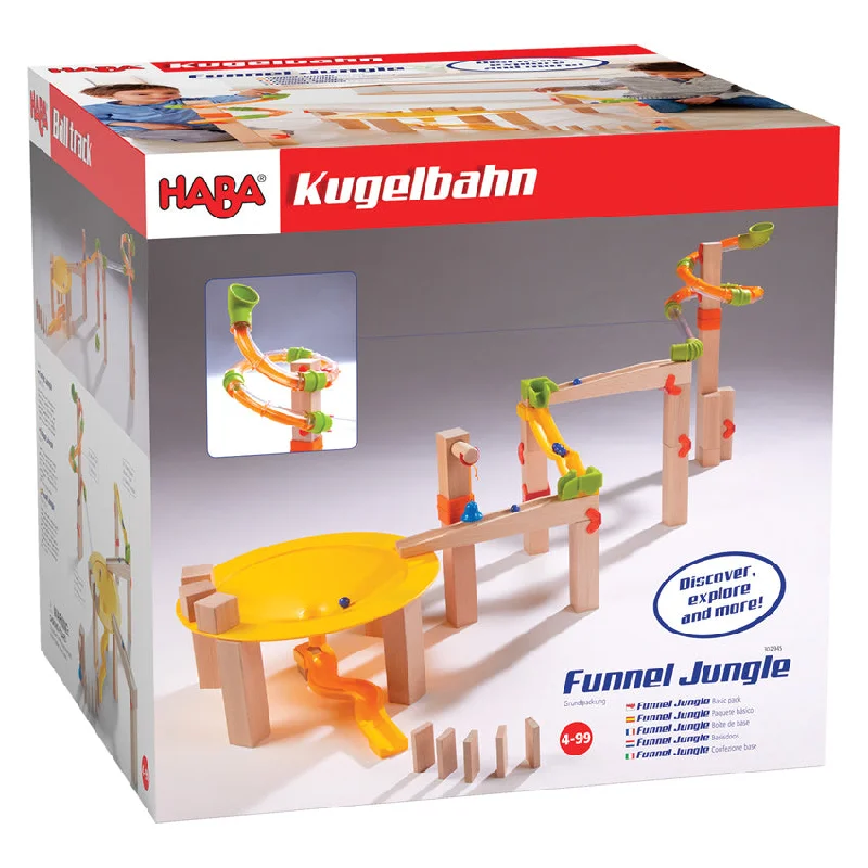 Large Ball Track Funnel Set - Haba