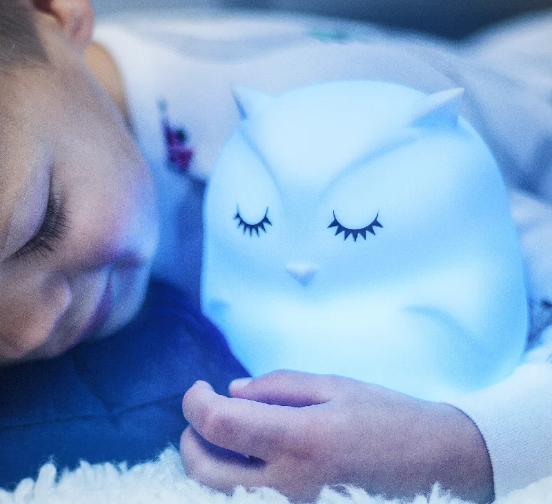 LumiPets Night Lamp Companion - Owl & Bear