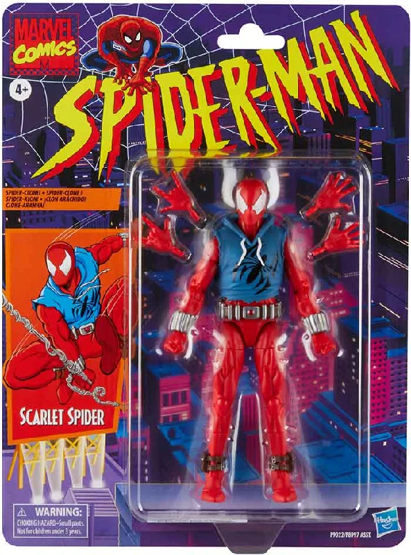 Marvel Legends Spiderman Retro Scarlet Spider