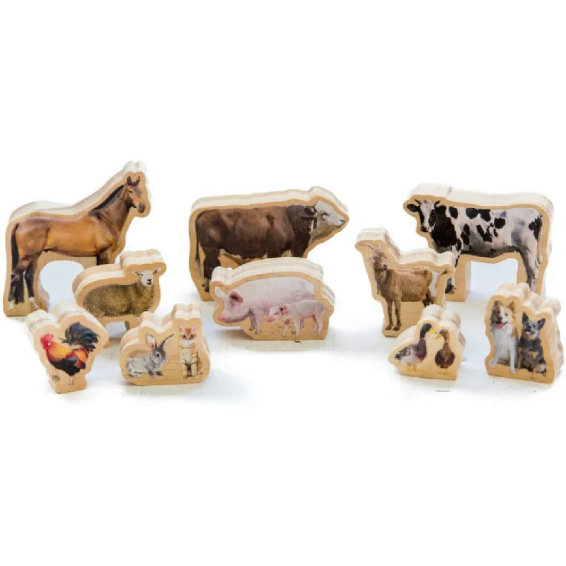 My Wooden Farm Animals Set