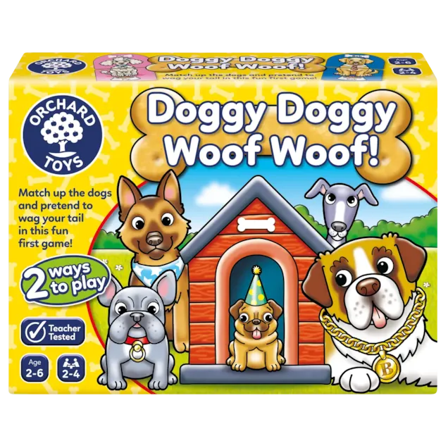 Orchard Games "Doggy Doggy Woof Woof" Game