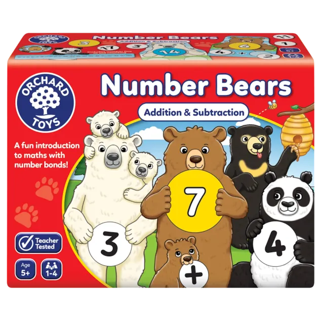 Orchard Games "Number Bears" Game