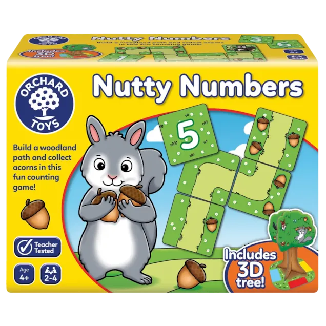 Orchard Games "Nutty Numbers" Game