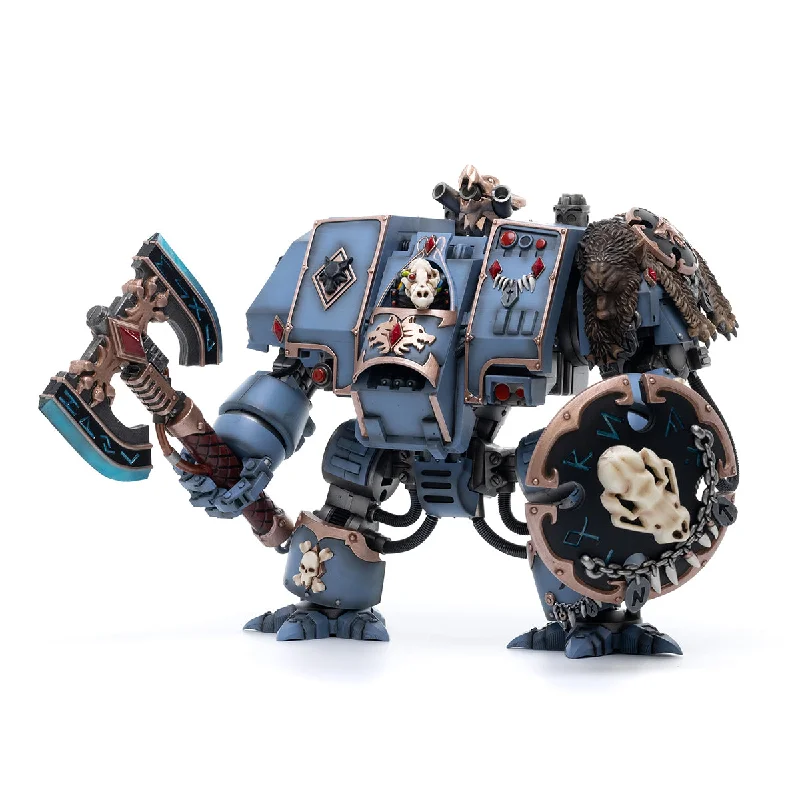 Space Marines Space Wolves Venerable Dreadnought Brother Hvor (Warhammer 40K)