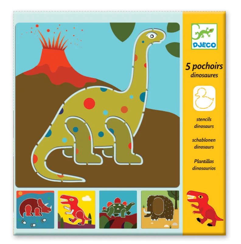 Stencil Set - Dinosaurs