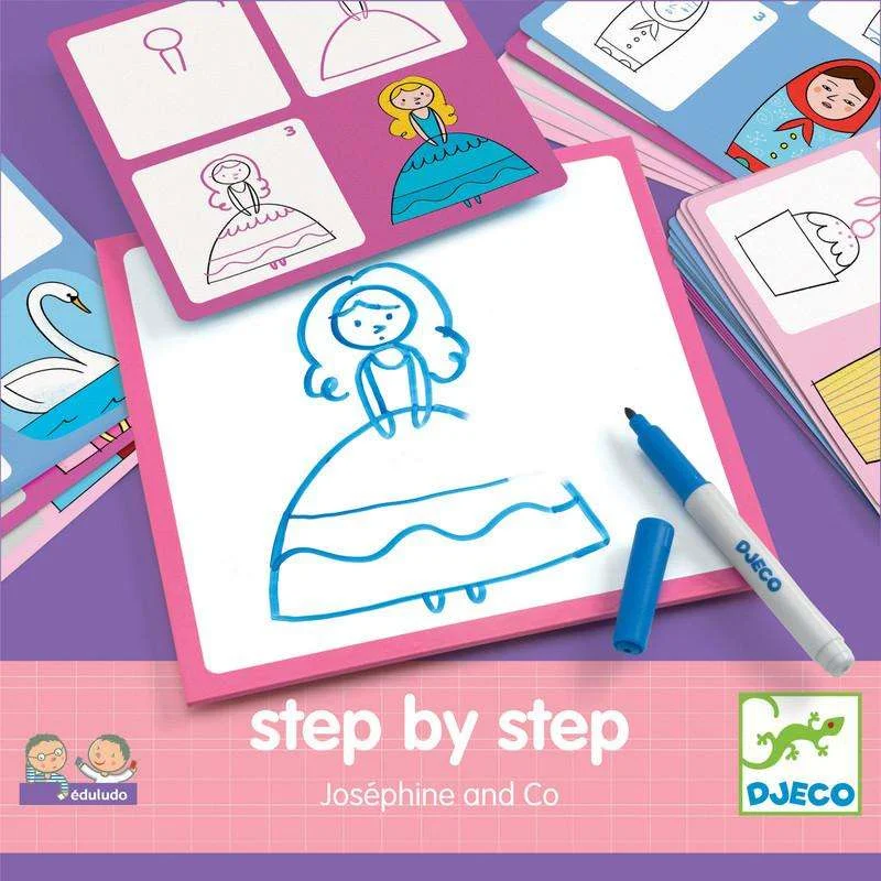 Step by Step Drawing Kit (Age 4+)