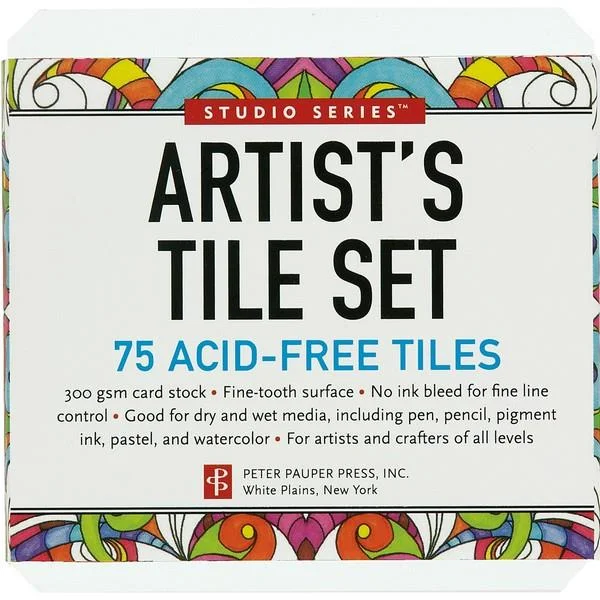 Artist's Tile Set | White