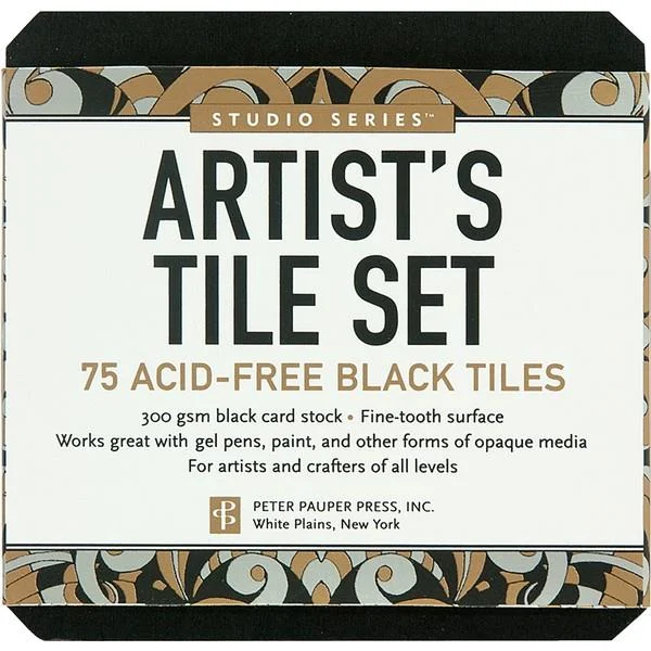 Artist's Tile Set | Black