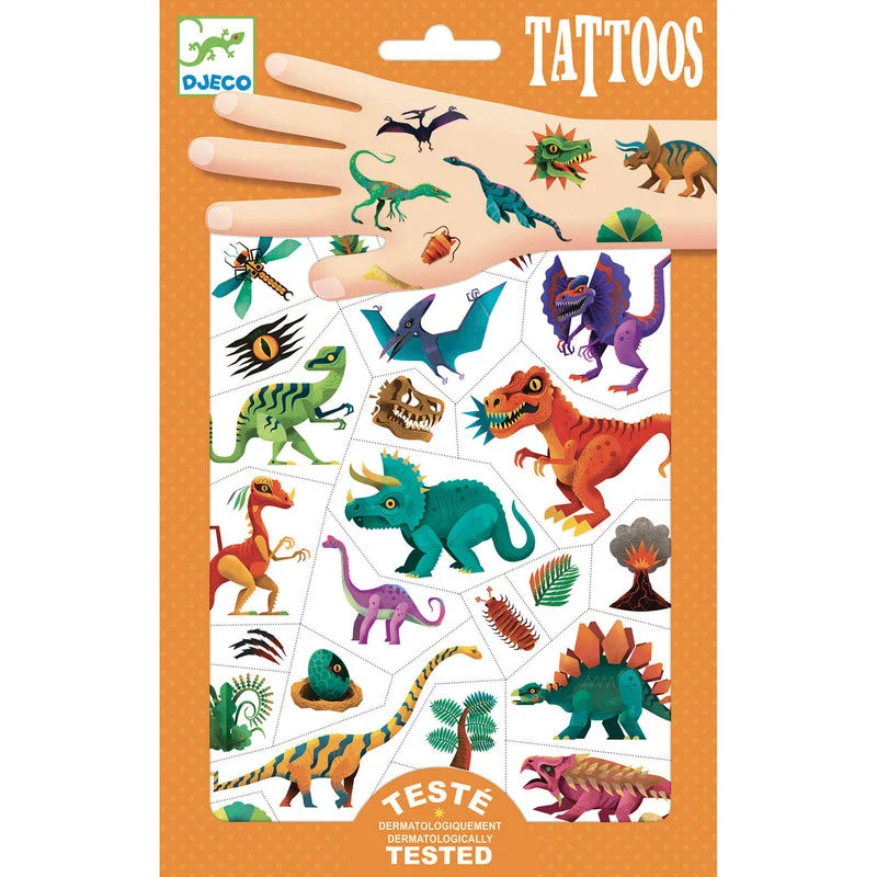 Temporary Tattoos - Dino Club