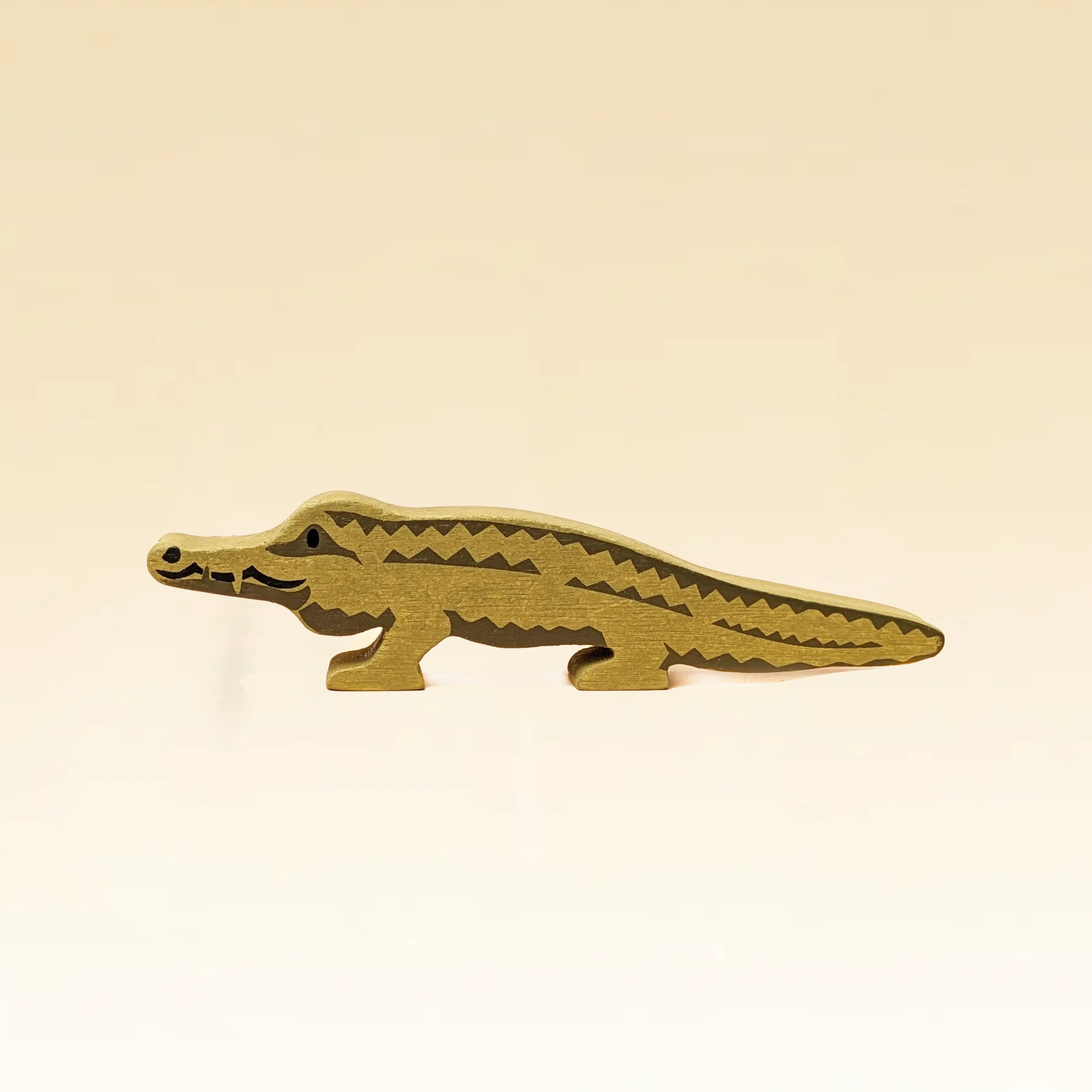 Wooden Safari Animals - Crocodile