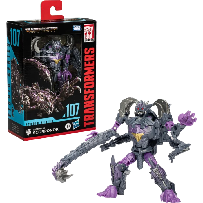 Transformers Rise Of The Beasts - Predacon Scorponok Studio Series Deluxe Class 4.5 Inch Action Figure