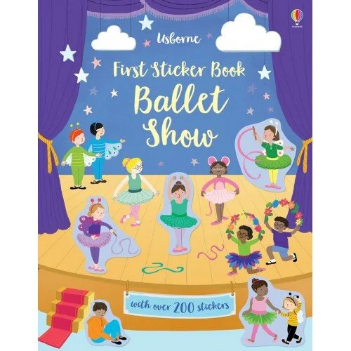 Usborne Ballet Show Sticker Book 芭蕾舞團貼紙書