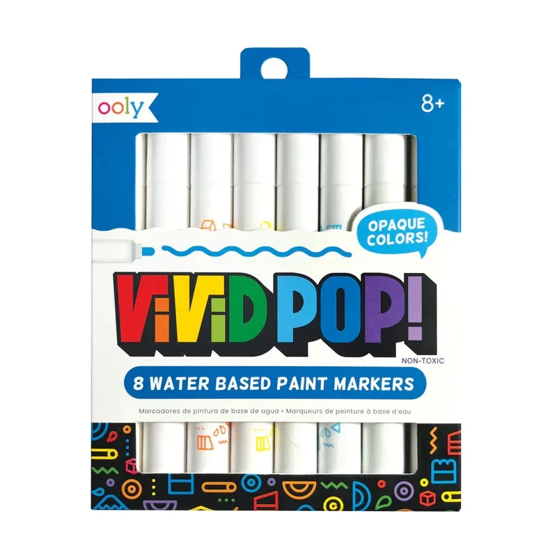 VIVID POP PAINT MARKERS