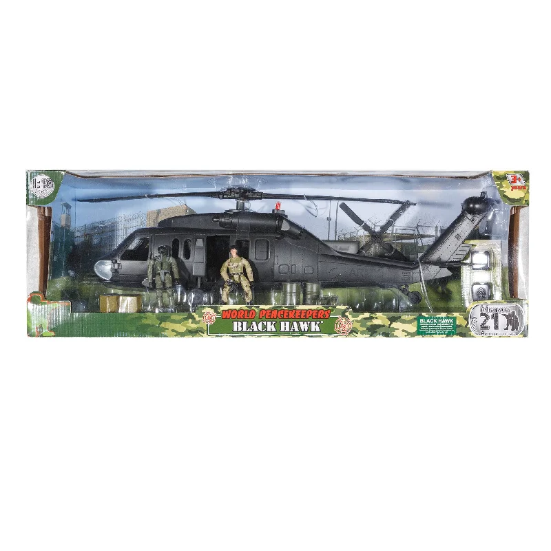 World Peacekeepers 1:18 Black Hawk Helicopter