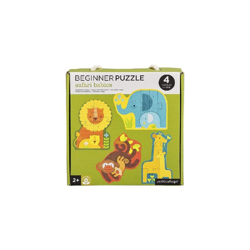 Abrams & Chronicle Beginner Puzzle Set - Safari Babies