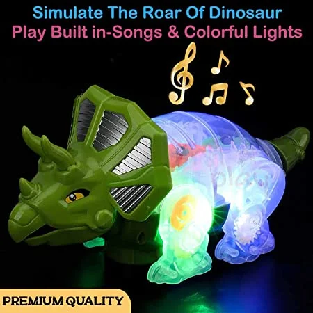 Gear Dinosaur Musical and Light Toy