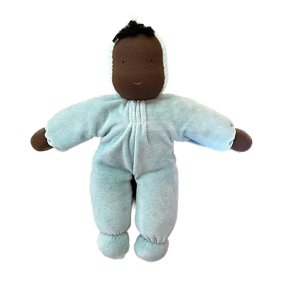 Grimm's Waldorf Aqua Plush Doll · Black