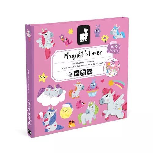 Janod: Magneti'Stories - Unicorns- Magnetic Toy