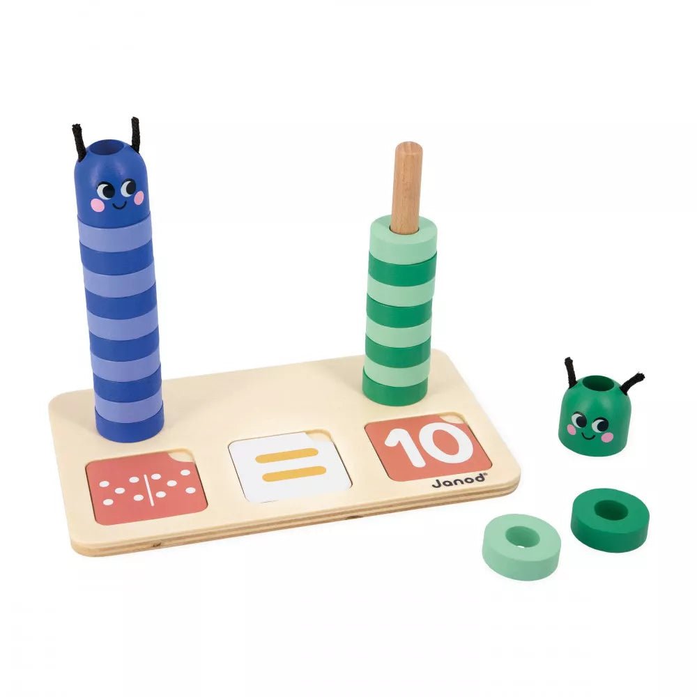 Janod: Number Composition And Comparison Educational Wooden Toy