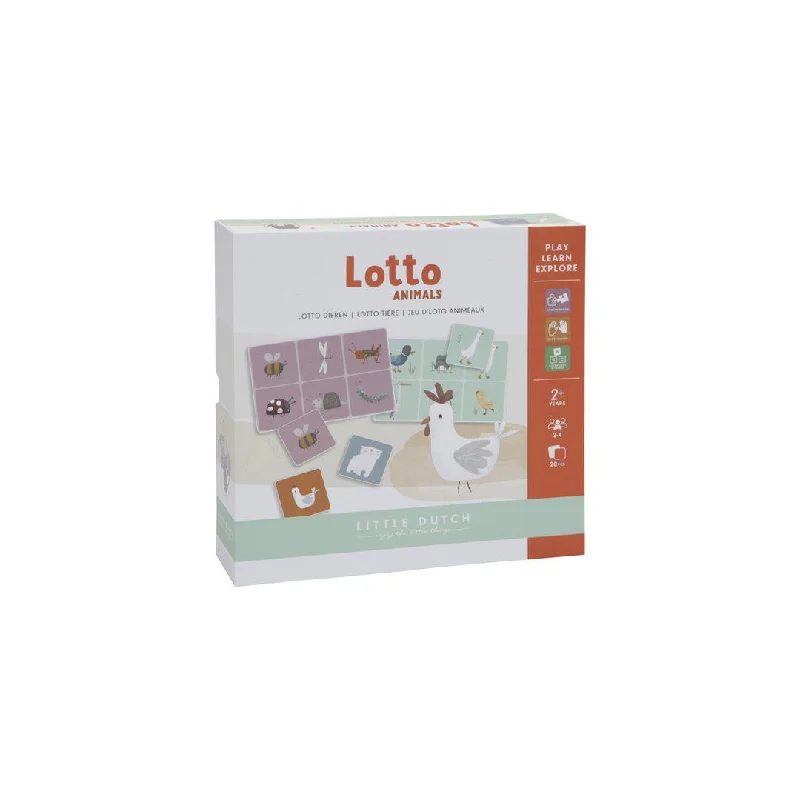 Little Dutch Lotto Game - Animals