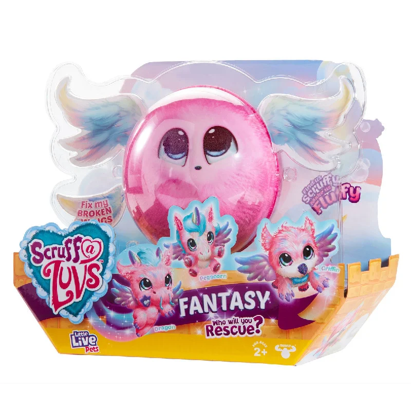 Little Live Pets Scruff-a-luv Fantasy Mystery Fantasy Animal (Style Vary)