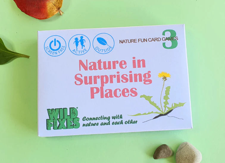 Nature in surprising places card game