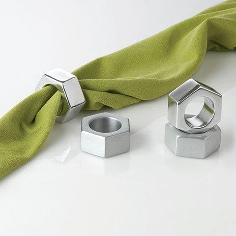 Nut Napkin Ring : Aluminum