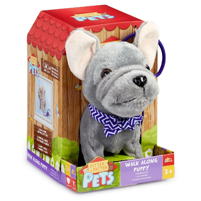 Pitter Patter Pets Walk Along - Frenchie Dog Electronic Pet