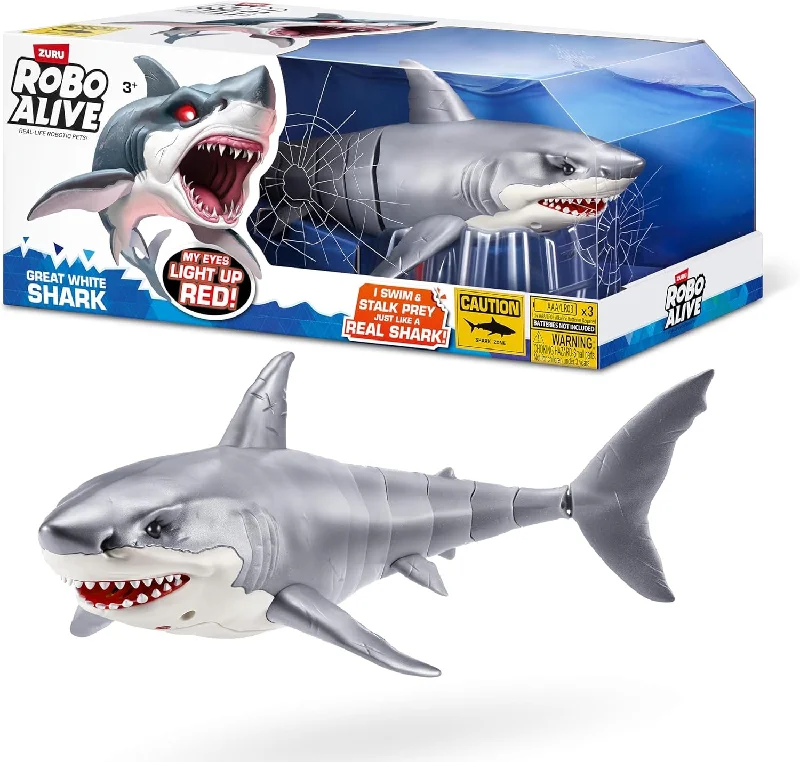 Robo Alive Great White Shark