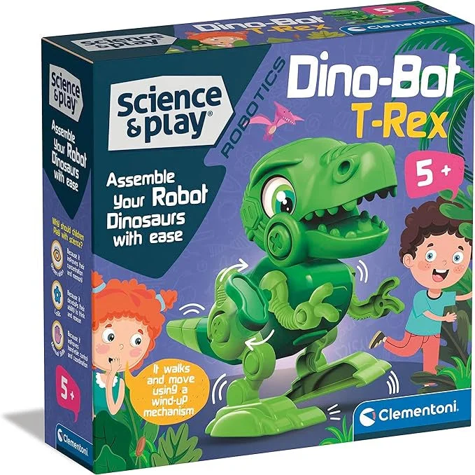 Science And Play Dino-Bot T-Rex Construction Set