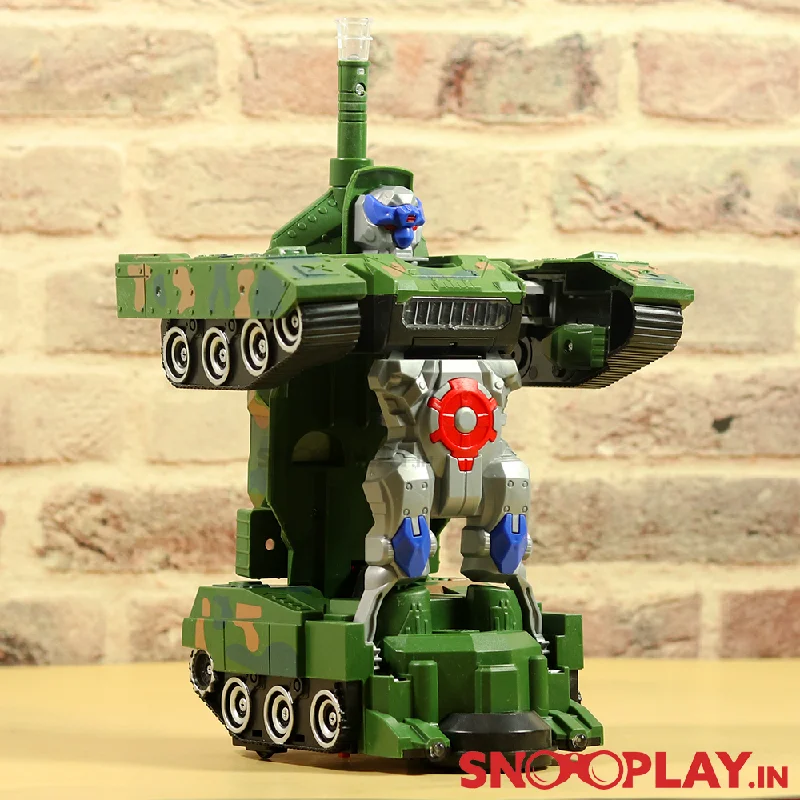 Tank Robot Transformer (Light & Musical Toy)